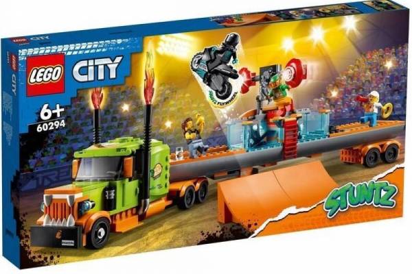 Конструктор LEGO City "Вантажівка для шоу каскадерів" арт.60294