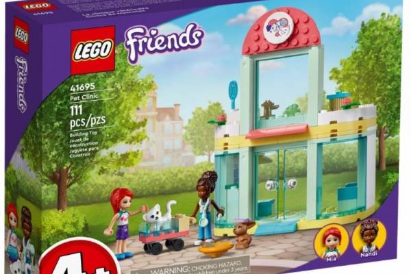 Конструктор LEGO Friends "Ветеринарна клініка" арт.41695