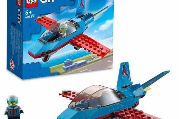 Конструктор LEGO City "Каскадерський літак" арт.60323