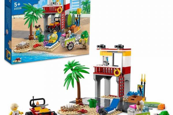 Конструктор LEGO City "Рятувальний пост на пляжі" арт.60328