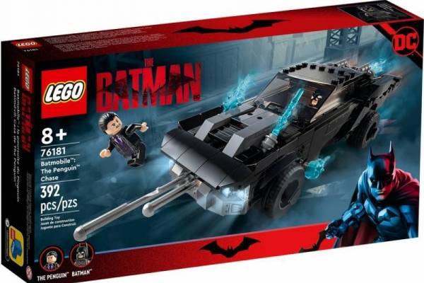 Конструктор LEGO Super Heroes Бетмобіль: переслідування Пінгвіна арт.76181